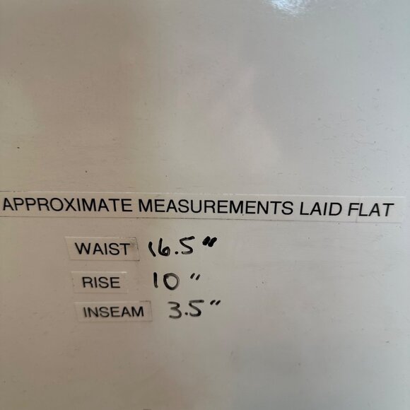 Universal Thread Womens High Rise Midi Shorts Size 12/31 Wine Red Cotton Blend - Picture 8 of 8